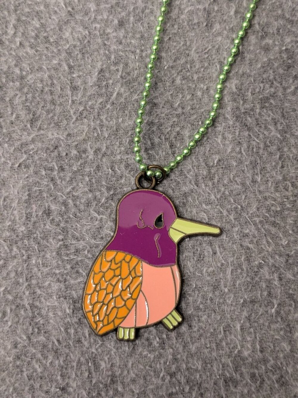 New! Sakroot Kiwi Necklace Pendant